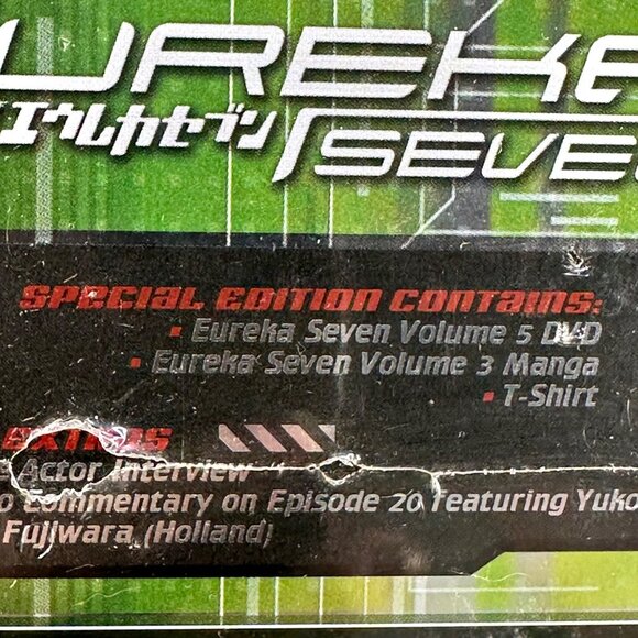 Eureka Seven Special Edition Set Vol 5 DVD Volume 3 Manga And T-Shirt New - Picture 6 of 9
